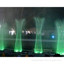 Large floating musical fountain Multimedia Music Controller